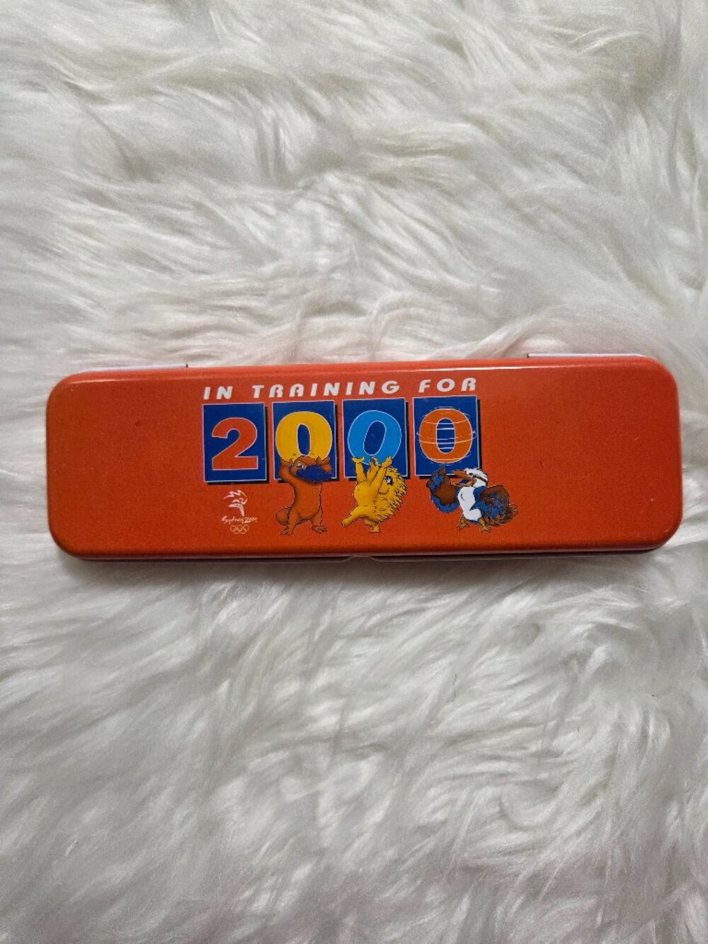 "In Training for 2000" Olympic Theme Pencil Case